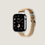 시리즈 11 케이스 & 애플 워치 에르메스 스트랩, Twill Jump Attelage 싱글 투어 42mm, 보기: 옆, side, 3개 중 5번째 보기