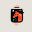 시리즈 11 케이스 & 애플 워치 에르메스 스트랩, Twill Jump Attelage 싱글 투어 42mm, 보기: 앞, front, 4개 중 5번째 보기