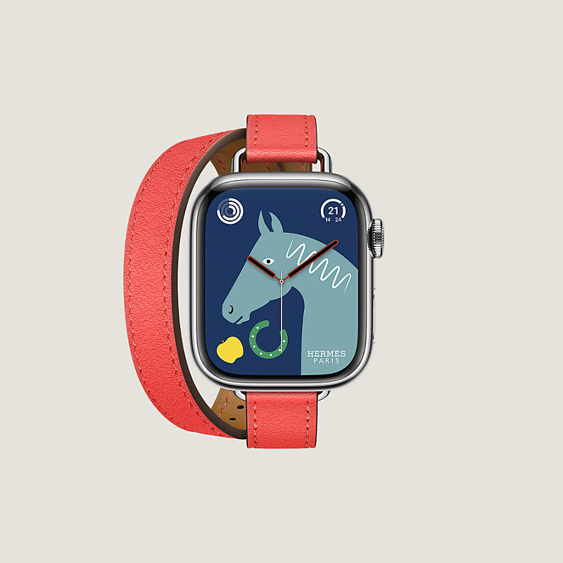 애플 워치 에르메스 스트랩, Attelage 더블 투어 41mm
