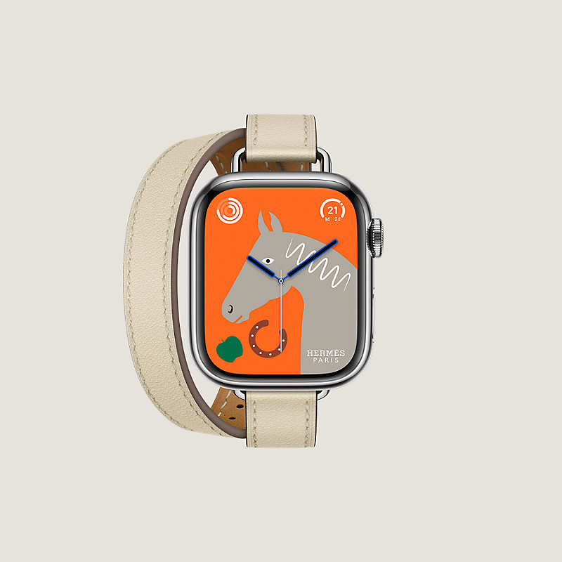 애플 워치 에르메스 스트랩, Attelage 더블 투어 41mm
