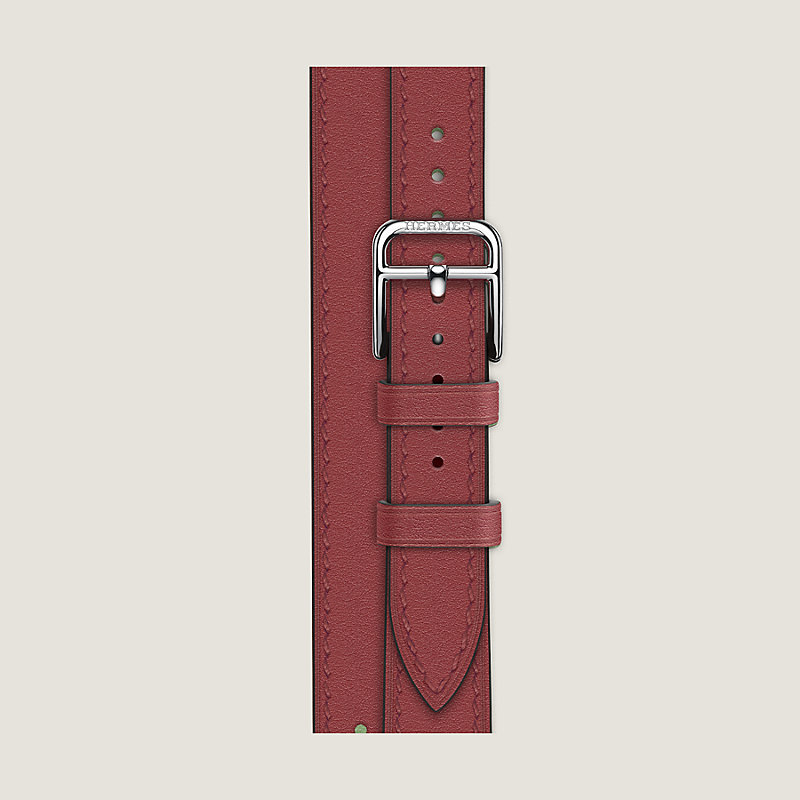 애플 워치 에르메스 스트랩, Attelage 더블 투어 41mm | Hermès