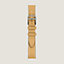 애플 워치 에르메스 스트랩, Attelage 싱글 투어 42mm, 보기: 평평하게 놓았을 때 보기, flat, 1개 중 4번째 보기