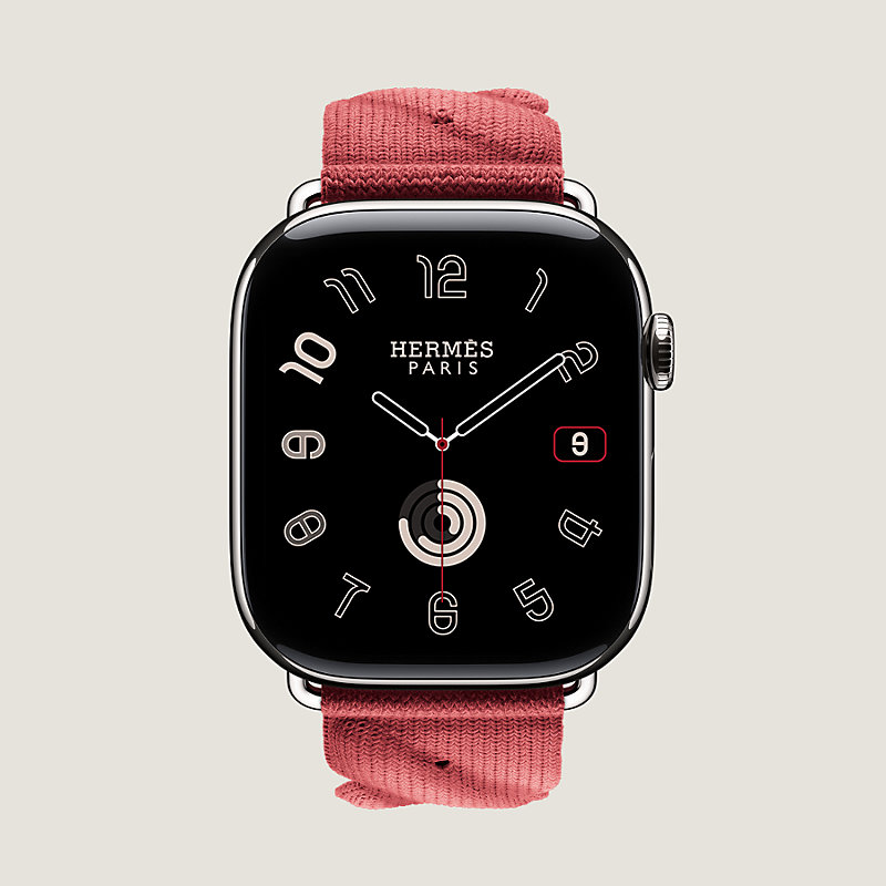 애플 워치 에르메스 스트랩, Torsade 싱글 투어 46mm | Hermès