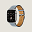 애플 워치 에르메스 스트랩, 싱글 투어 46mm, 보기: 앞, front, 3개 중 4번째 보기