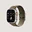 애플 워치 에르메스 울트라 스트랩, En Mer 싱글 투어 49mm, 보기: 앞, front, 3개 중 4번째 보기