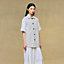 오버셔츠 베스트, 보기: 이미지: 제품 착용 이미지, worn, 4개 중 6번째 보기
