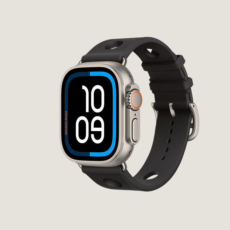 울트라 3 케이스 & 애플 워치 에르메스 스트랩, Scub'H Diving 싱글 투어 49mm