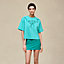 프린티드 박시 티셔츠, 보기: 이미지: 제품 착용 이미지, worn, 2개 중 4번째 보기