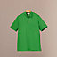 Poloshirt mit Knopfleiste Broderie H, Ansicht: Getragene Ansicht, worn, Ansicht 4 von 4